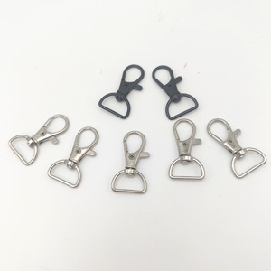 Tongyue Zinc Alloy Key Chain 36mm Nickel Plated Dog Hook <b>Bag</b> <b>Charm</b> Metal Hardware Accessory - Product Image 3