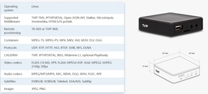 Ali TOP 10 ePro Set top box Full HD WIFI Linux TVIP530 Linux <span class=keywords><strong>Android</strong></span> Tv BOX Unterstützung M3U - Product Image 5