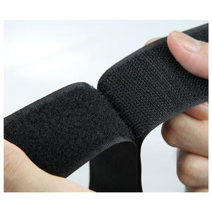 Vente en gros OEM, auto-adhésif, écologique, pour sangle, tissu mélangé 70% nylon 30% polyester, bande auto-agrippante pour vêtements - Product Image 1