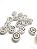Roulement à billes à gorge profonde en céramique blanche ZrO2 R6 2RS de haute précision, directement du fabricant, acceptant les commandes OEM