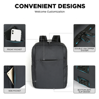 Sacs à dos pour ordinateur portable personnalisés en gros, sacs durables et imperméables, sacs à dos pour ordinateur portable de qualité supérieure pour les employés de bureau