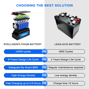 Batería de Estado Sólido de 12V y 100Ah con Ciclos de Vida Larga y BMS Integrado para Sistema Start-Stop de Automóviles, Precio de Fábrica - Product Image 1
