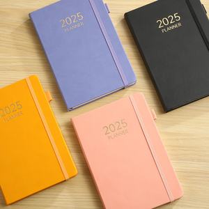 A5ปกหนังนิ่มกันน้ำกำหนดได้เองสมุดจดตารางเวลาตารางเวลาทางวิชาการ2025 - Product Image 3