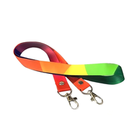 Lanyard con Doppio Gancio in Poliestere, Logo Personalizzato, Sublimazione, Serigrafia, Ricamo, Porta Badge, Porta Telefono, Regalo Promozionale per Eventi