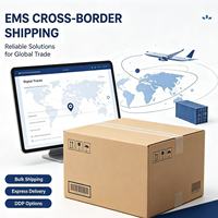 Services complets d'expédition express internationale EMS et livraison sécurisée, agent 1688, service fiable de transitaire mondial
