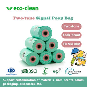 Sacos de Lixo para Cães Descartáveis com Logo Personalizado, Aromatizados, em 2 Cores, Certificação GRS, Sacos Recicláveis para Coleta de Fezes de Cães ao Ar Livre - Product Image 2