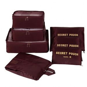 Cubos de Embalaje de Alta Calidad al por Mayor, 7 Piezas, Portátiles, Impermeables, de Gran Capacidad, Multiusos, Bolsas de Almacenamiento de Ropa para Viaje - Product Image 5