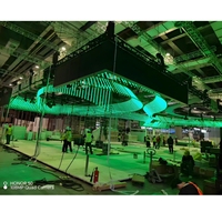 Tubo LED RGB DMX para Instalación Colgante y Vertical, Controlador IP M65, Tubo LED Artnet DMX SACN, Tubos LED Preprogramados