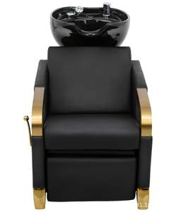 Lavacabezas de Cerámica de Alta Calidad con Silla para Salón de Belleza, Spa y Peluquería - Product Image 3