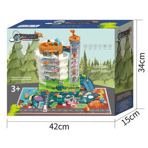 Jouets <span class=keywords><strong>de</strong></span> <span class=keywords><strong>parking</strong></span> pour enfants avec ascenseur électrique, voitures <span class=keywords><strong>de</strong></span> <span class=keywords><strong>jeu</strong></span>, piste <span class=keywords><strong>de</strong></span> dinosaures et <span class=keywords><strong>parking</strong></span> - Product Image 2