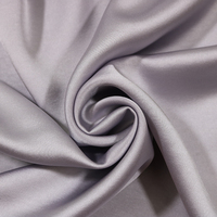 Vente en gros 100% polyester mat imitation acétate tissu pour robe femme robe à la mode