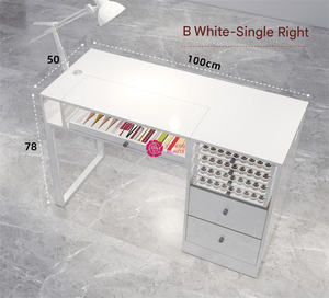 Yicheng Beauty Table de <span class=keywords><strong>manucure</strong></span> classique de vente chaude Table de <span class=keywords><strong>manucure</strong></span> multifonctionnelle <span class=keywords><strong>avec</strong></span> <span class=keywords><strong>aspirateur</strong></span> de haute qualité - Product Image 4