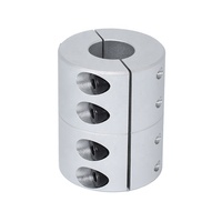 Accouplements rigides en alliage/acier inoxydable 30mm de diamètre d'alésage 25000RPM pour machine à graver Coupleur d'arbre personnalisé en usine