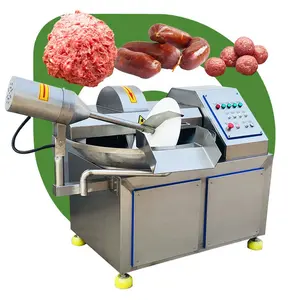 500MM Industrial Ckicken Chopper 6 Blades 80 Litre Sausage Meat Bowl Cutter