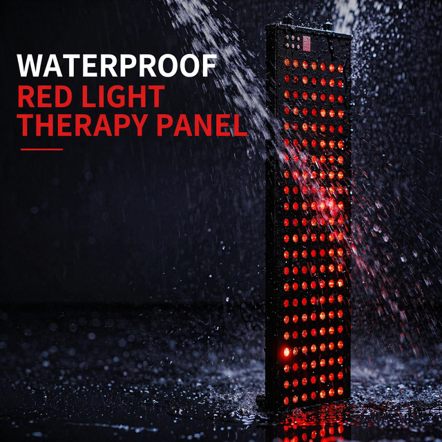 Medical Grade IP65 Waterproof 90℃ Sauna Red Light Therapy Panel 200 LEDs 7 Wavelengths 660nm 850nm 1060nm NIR Infrared OEM