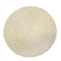 Napperons ronds en PVC antidérapants et isolants thermiquement, personnalisables pour mariage, vente en gros directe usine, pour la maison et les restaurants
