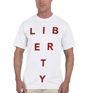 T-shirt da uomo in cotone lavorato a maglia stampato, morbido, traspirante ed ecologico, ideale per acquirenti aziendali globali - Product Image 1