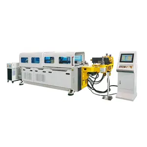 Hydraulic pipe bender universal angle bending machine 38 CNC 5A 3S aluminum alloy frame bending machine