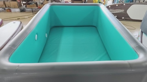 <span class=keywords><strong>Piscine</strong></span> gonflable d'extérieur |   Utilisation en Plage - Résistant au Sable et Portable pour les Amateurs de Plage - Product Image 6