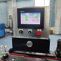 Machine de sertissage de capsulage de bouteilles à grande vitesse