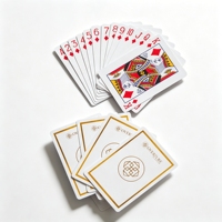 Cartes de poker de qualité supérieure, fabrication directe d'usine, impression personnalisée, cartes de jeu, cartes de divertissement avec boîte personnalisée