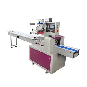 China Price Automatic Multi-function Horizontal Flow Packing Machine For Biscuits Cookies Frozen Loaf Bread