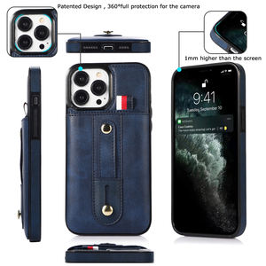 Etui de téléphone en cuir pour <span class=keywords><strong>iPhone</strong></span> 14 13 12 Mini 11 Pro XS Max XR X 8 7 6 6S Plus <span class=keywords><strong>SE</strong></span> <span class=keywords><strong>2020</strong></span> 2022 Luxury Wallet Card Cover - Product Image 3