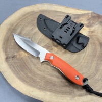 Meilleurs couteaux à lame fixe à port horizontal, étui horizontal en Kydex, couteau de chasse tranchant, haute dureté, couteaux de camping pour le transport quotidien