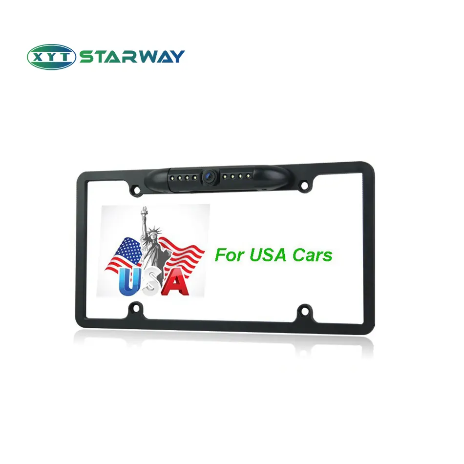 metal shell easy installation backup camera system for American car