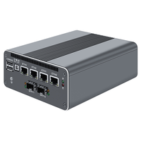 Mini PC Shineman SM-U300 Intel N100/N200/N305 Quad Core 4x2.5Gbe LAN 2x10Gbe SFP+ PfSense Mikrotik Pare-feu Routeur VPN Stock M.2
