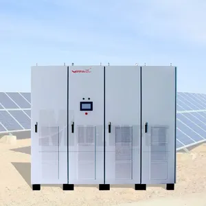 Vmaxpower 500KVA Off רשת היברידי תעשייתי פנל סולארי מערכת 500kw מסחרי אנרגיה סולארית מערכות 1MW שמש משק חשמל
