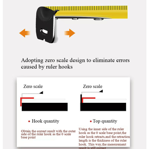 เทปวัดเรืองแสงสีเทาใสความแม่นยำสูง เทปวัดเรืองแสงหลายขนาดพร้อมสายรัดแบบยืดได้ - Product Image 6