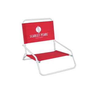 Chaise de loisirs pliable d'extérieur en tissu Oxford avec pieds bas en tube d'acier, chaise brésilienne pour camping et <span class=keywords><strong>plage</strong></span> - Product Image 1