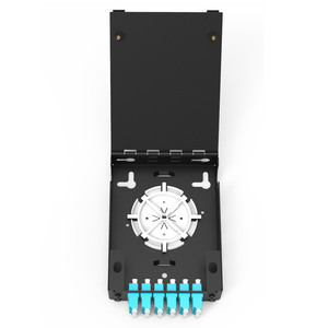 6 8 12 24 sợi nhỏ nhỏ kích thước nhỏ gọn panduit dấu chân <span class=keywords><strong>Wall</strong></span> Mount fiber optic Patch Panel bao vây ODF chấm dứt hộp - Product Image 2