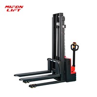 Chariot élévateur électrique MIFONLIFT Walkie, capacité de levage hydraulique de 1,5 tonne, chariot élévateur à palettes électrique de 1,6 tonne