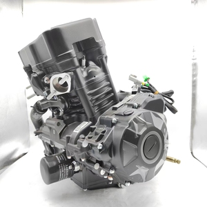 Moteur de moto monocylindre 4 temps refroidi par eau TC380, démarrage électrique/à manivelle, nouveau modèle RX3S, ensemble complet - Product Image 4