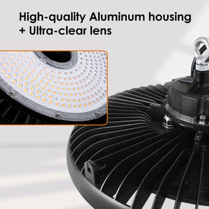 Lámpara Industrial de Techo UFO de 100W con Ahorro de Energía 200lm/W, SMD2835, IP66, Certificación CE y RoHS, Antideslumbrante, para Fábrica o Taller - Product Image 4