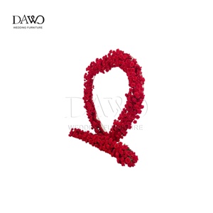 Arco <span class=keywords><strong>de</strong></span> Flores en Forma <span class=keywords><strong>de</strong></span> Corazón con Rosas Rojas, Marco Metálico Desmontable, Fondo Floral Artificial <span class=keywords><strong>para</strong></span> <span class=keywords><strong>Propuesta</strong></span> <span class=keywords><strong>de</strong></span> <span class=keywords><strong>Matrimonio</strong></span> - Product Image 5