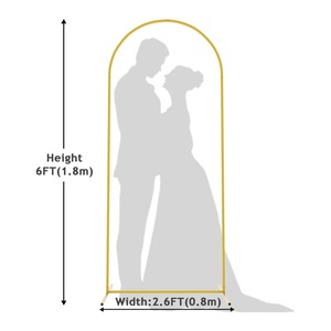 Soporte <span class=keywords><strong>de</strong></span> arco <span class=keywords><strong>de</strong></span> hierro para bodas, marco para arco <span class=keywords><strong>de</strong></span> globos, soporte para flores para decoración <span class=keywords><strong>de</strong></span> <span class=keywords><strong>fondo</strong></span> <span class=keywords><strong>de</strong></span> fiestas <span class=keywords><strong>de</strong></span> cumpleaños - Product Image 4