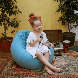 Fabrik Herstellung verschiedene Jungen lustige Kinder Sitzsack Stuhl