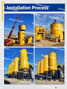 Silo à ciment de 50T à 1000 tonnes avec haute performance d'étanchéité pour centrale à <span class=keywords><strong>béton</strong></span> - Product Image 4