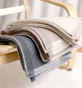 2023 laine couverture 100% cachemire gros tricot jeter pour la maison loisirs voyage en gros taille unique canapé jeter coréen tissé cachemire - Product Image 2