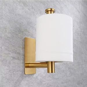 Porta asciugamani in carta per cucina e bagno in acciaio argento autoadesivo - Product Image 3