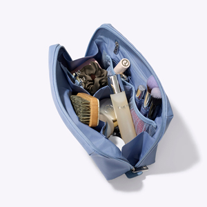 Pochette de maquillage personnalisée minimaliste avec logo en relief, polyester avec revêtement PVC, S/<span class=keywords><strong>M</strong></span>/L - Product Image 4