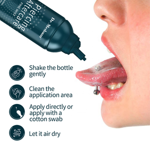 ビーガンナチュラルアルコール創傷なしクリーンケアピアスアフターケア滅菌生理食塩水ミストスプレー - Product Image 4