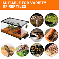 Tapis chauffant pour reptiles Reptizoo avec logo personnalisé, thermostat sécurisé, ultra fin, température réglable, durable