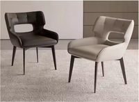 Chaise de salle à manger en métal minimaliste moderne JP avec dossier Seniors Comfort in Mind Hollow New Tabourets pour la maison Hôtel Bureau Salle de bain