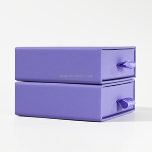 Caja de Embalaje de Joyería Ecológica con Cajón Deslizante, Caja de Almacenamiento de Cartón con Logotipo Personalizado y Espuma Protectora - Product Image 5