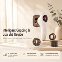 Masseur à ventouses électrique rechargeable USB de qualité supérieure, appareil intelligent de modelage corporel à pression négative pour la beauté à domicile