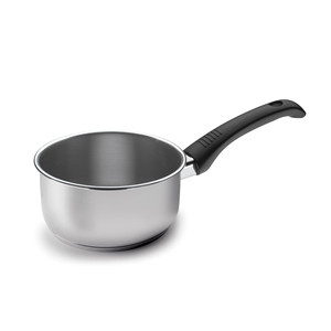 Pentola dritta in acciaio inox da 1,5 litri per uso in cucina - Product Image 1